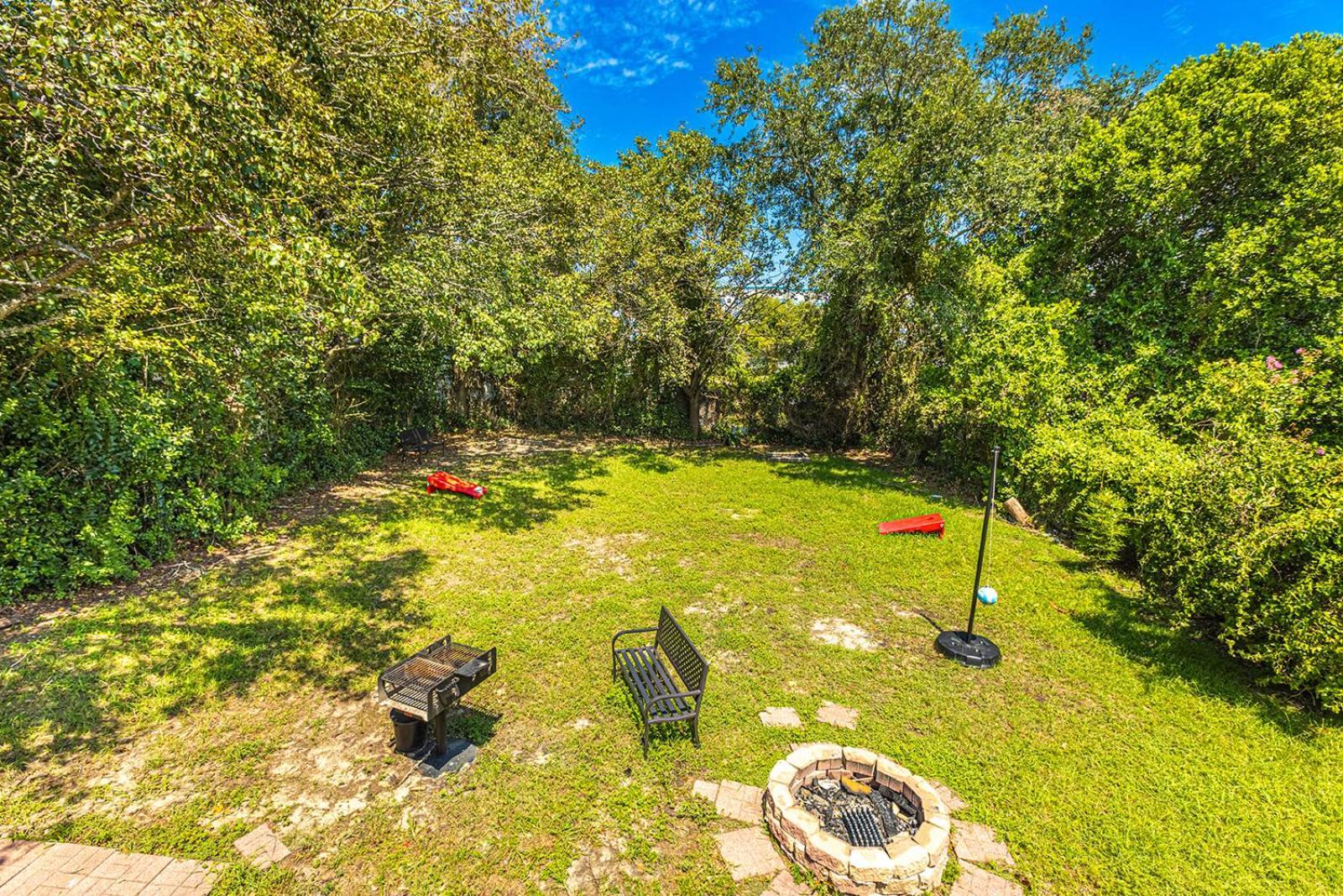 Gorgeous Centrally Located Ocean View 2 King, Huge Private Yard & Deck, Firepit, Bbq, & Game Tables Миртл-Бич Экстерьер фото